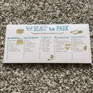 BRAND NEW knock knock travel pad